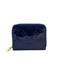Louis Vuitton Grand Bleu Monogram Vernis Zippy Coin Purse