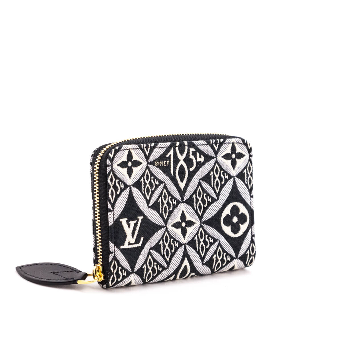 Louis Vuitton Gray Monogram Jacquard Since 1854 Zippy Coin Purse