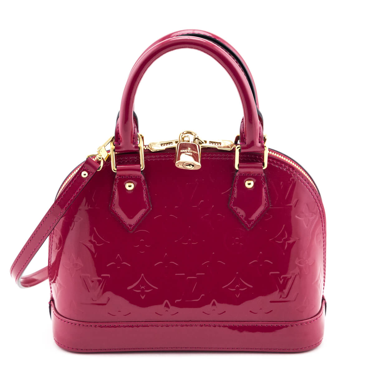 Louis Vuitton Indian Rose Monogram Vernis Alma BB