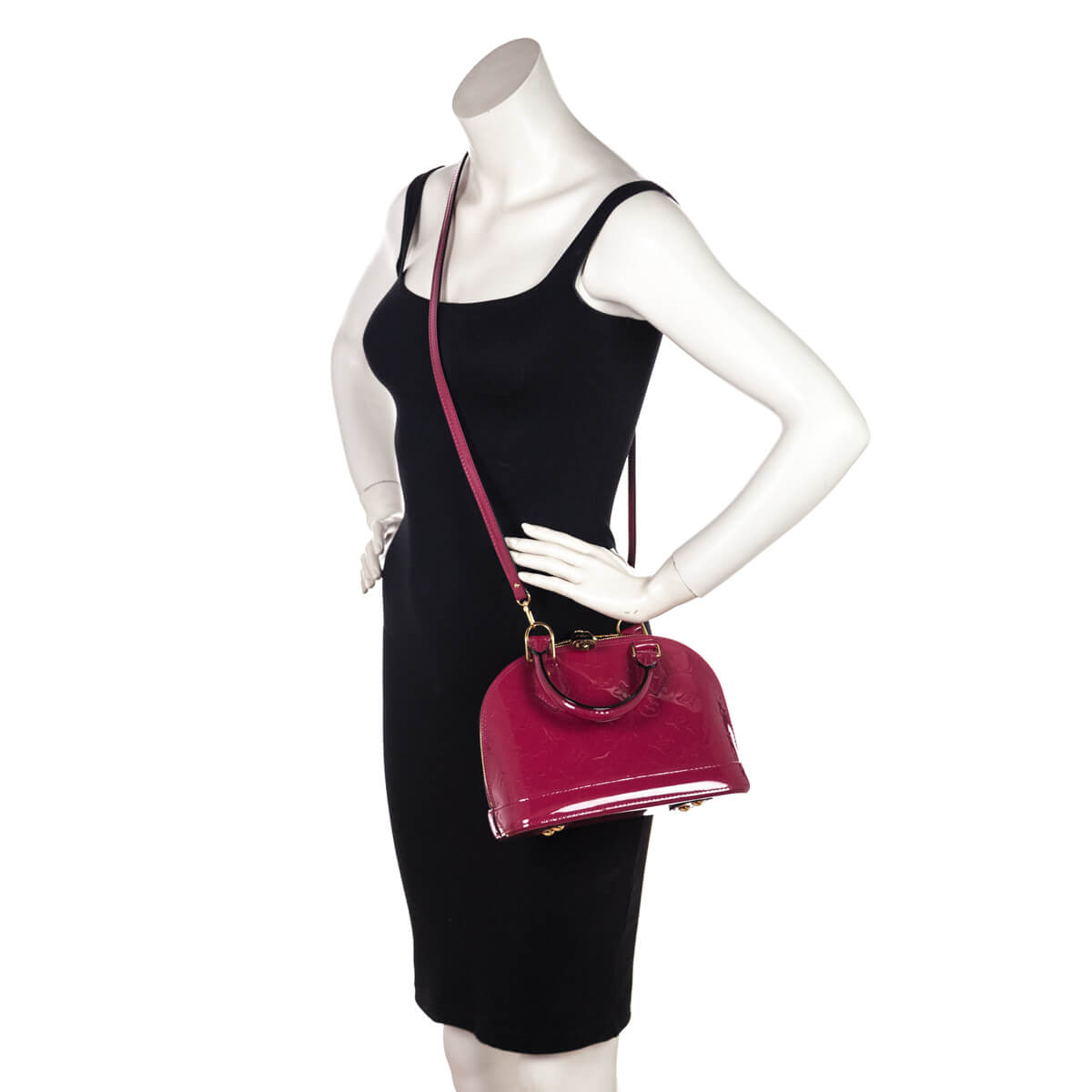 Louis Vuitton Indian Rose Monogram Vernis Alma BB