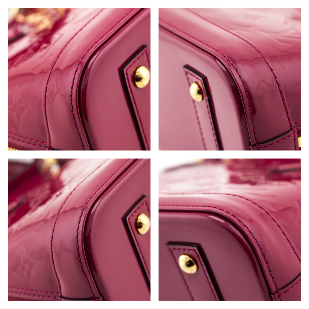 Louis Vuitton Indian Rose Monogram Vernis Alma BB