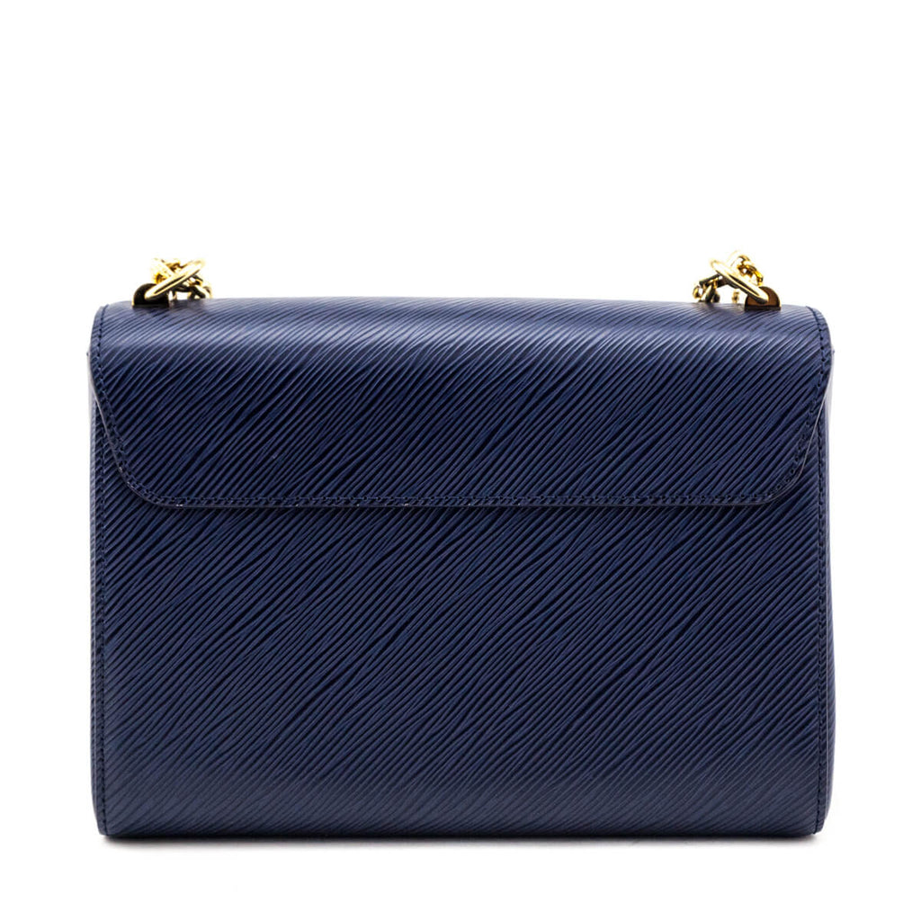Louis Vuitton Indigo Epi Twist MM Shoulder Bag