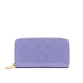 Louis Vuitton Lilac Monogram Vernis Zippy Wallet