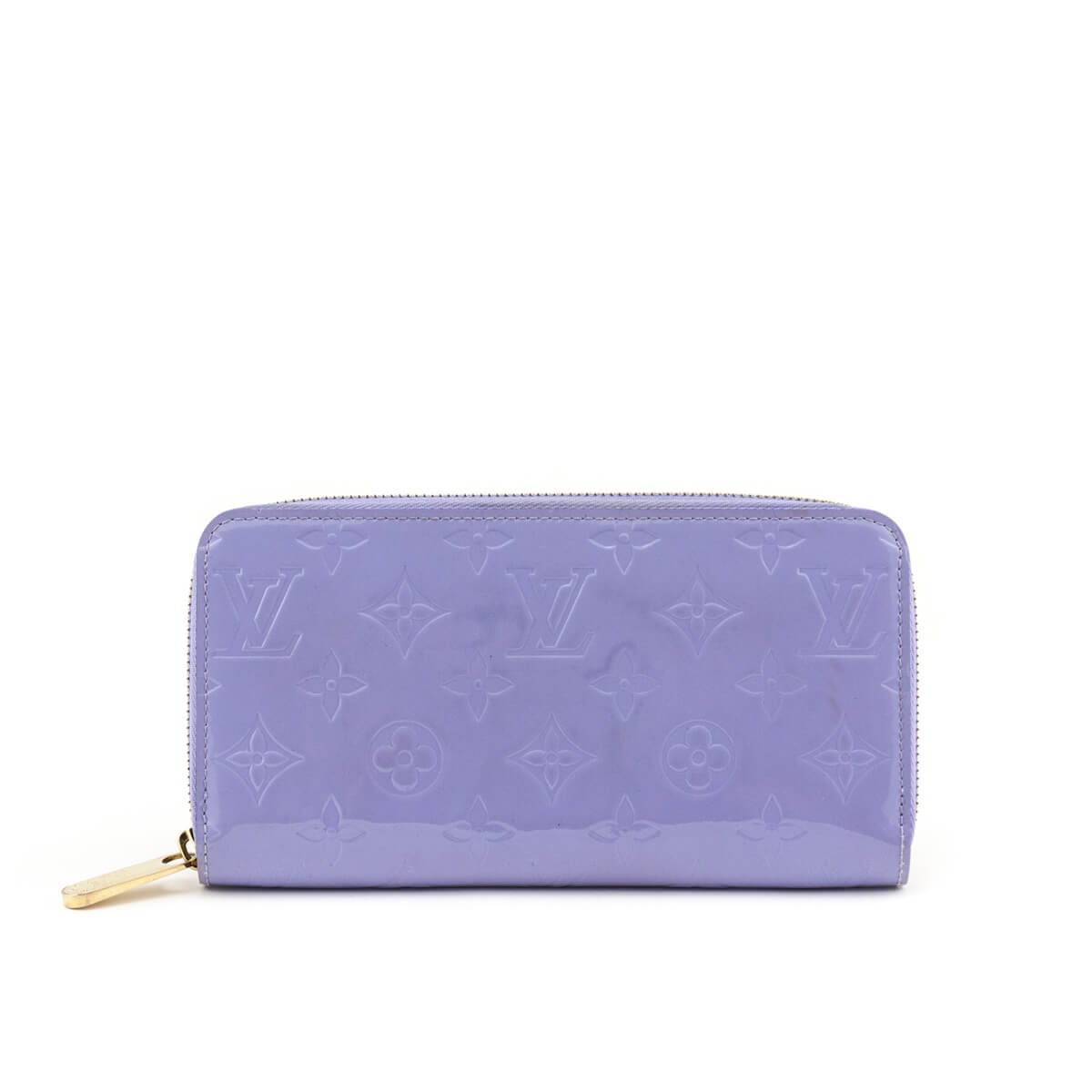 Louis Vuitton Lilac Monogram Vernis Zippy Wallet