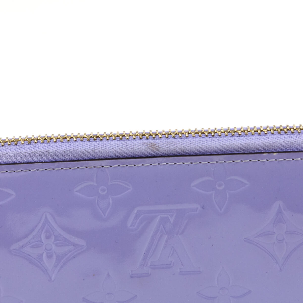 Louis Vuitton Lilac Monogram Vernis Zippy Wallet