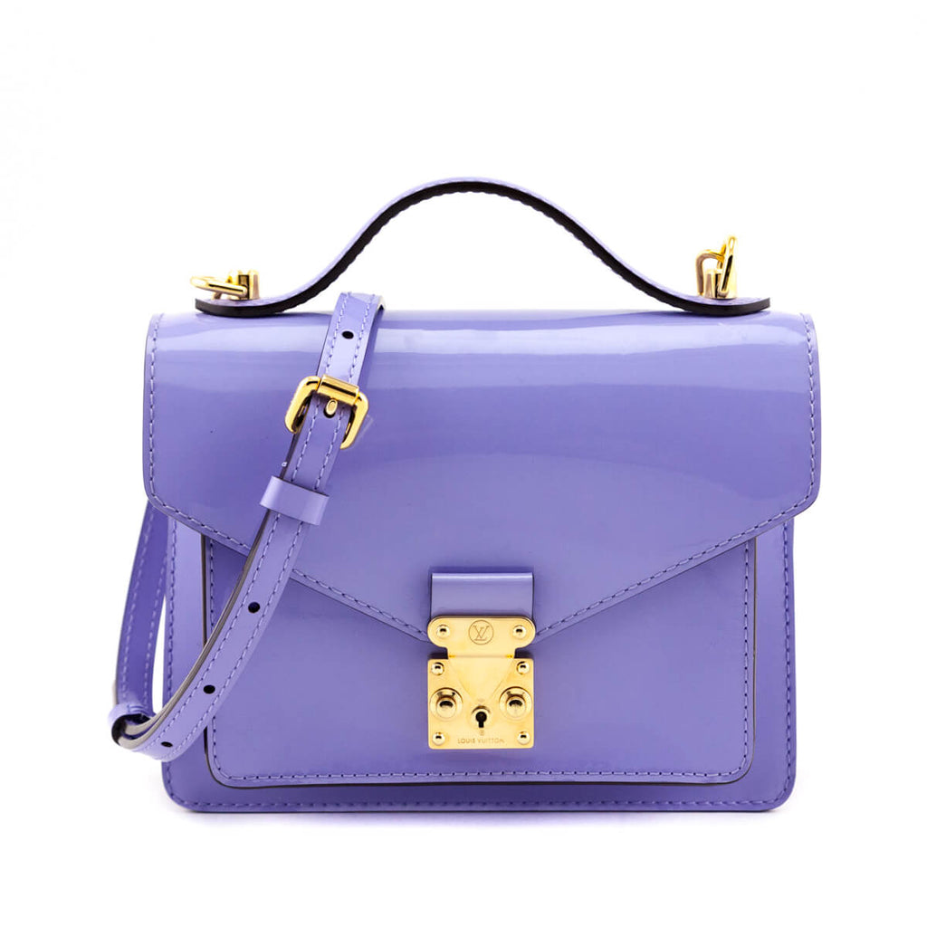 Louis Vuitton Lilac Vernis Monceau BB