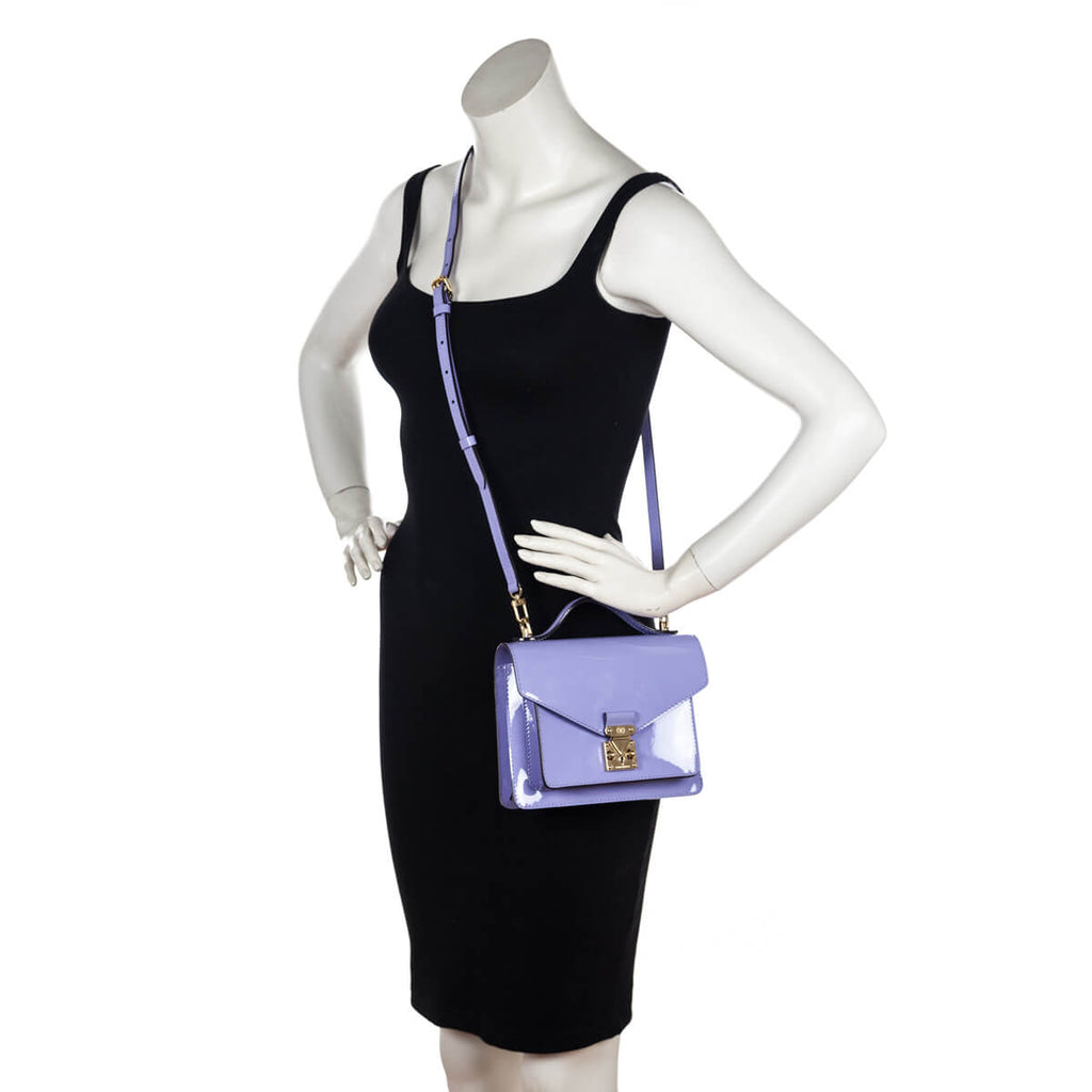 Louis Vuitton Lilac Vernis Monceau BB