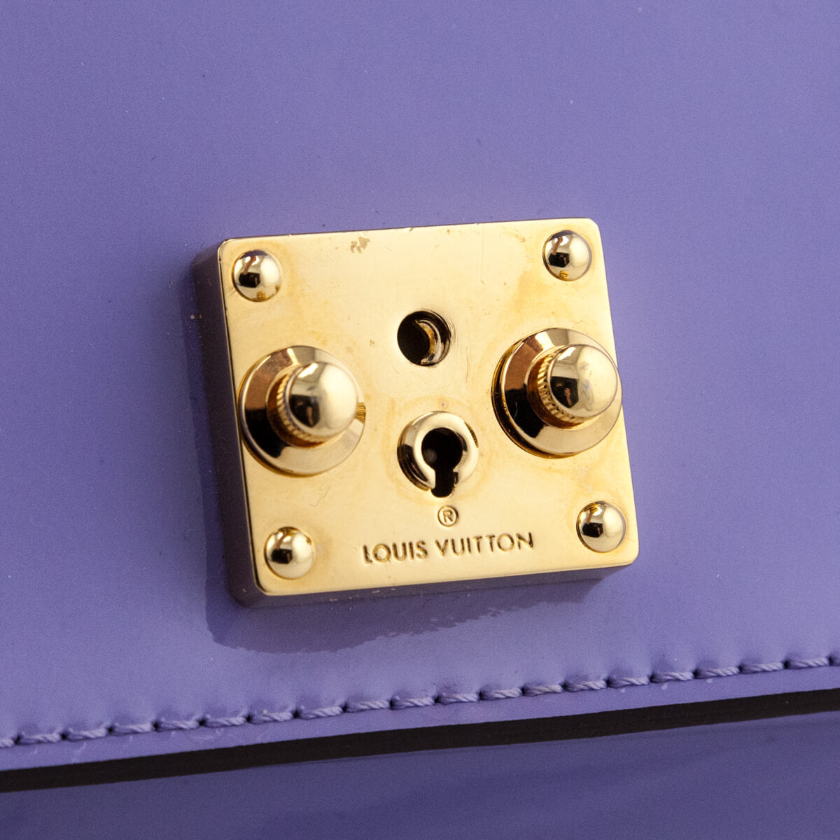 Louis Vuitton Lilac Vernis Monceau BB