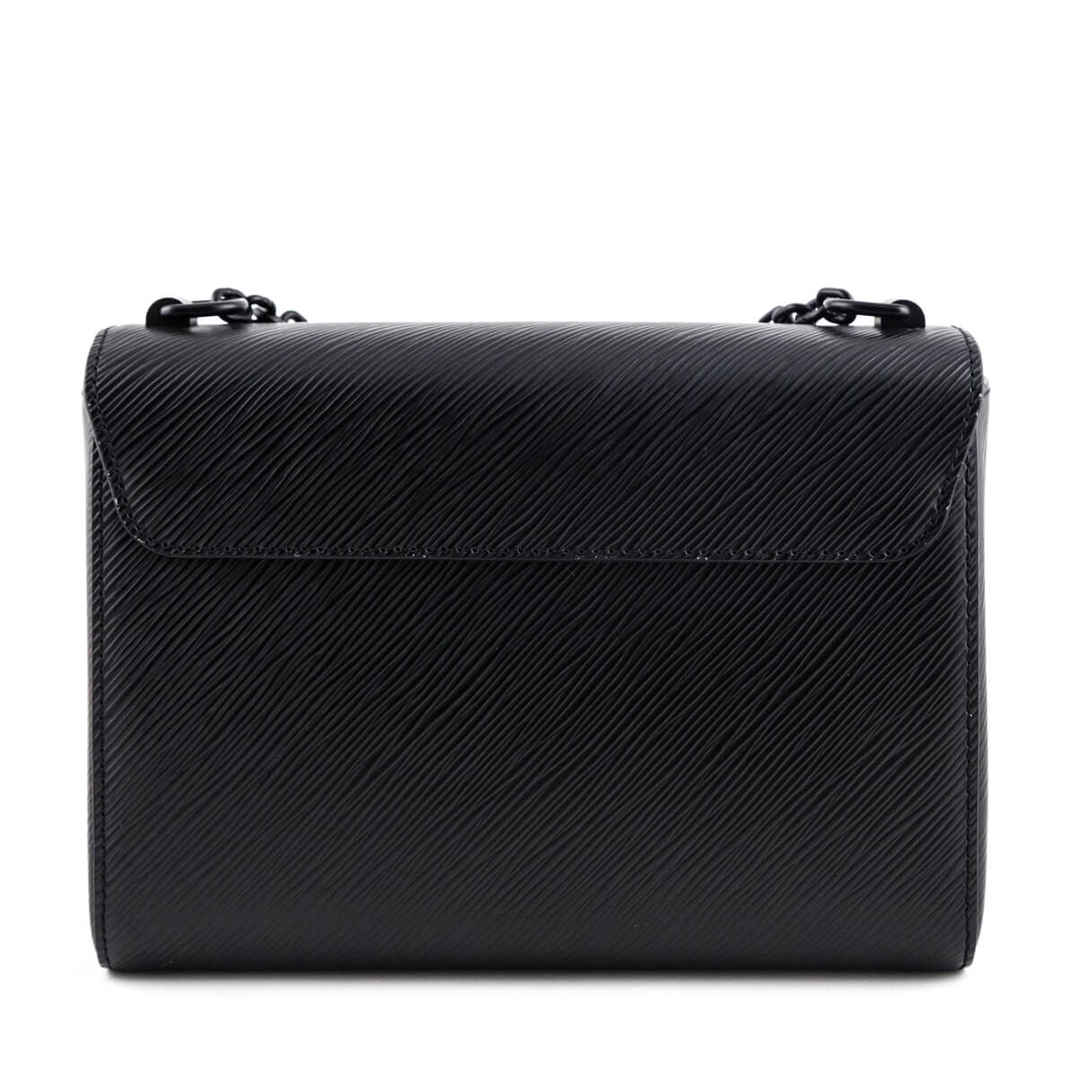 Louis Vuitton Matte Black Epi Twist Shoulder Bag MM