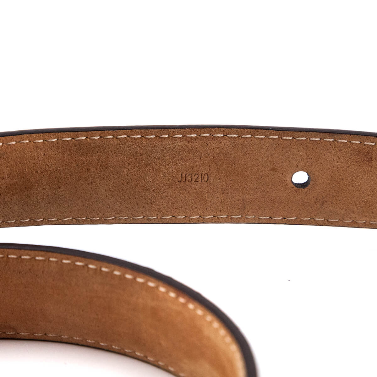 Louis Vuitton Mini Monogram LV Initiales 25mm Belt Size L