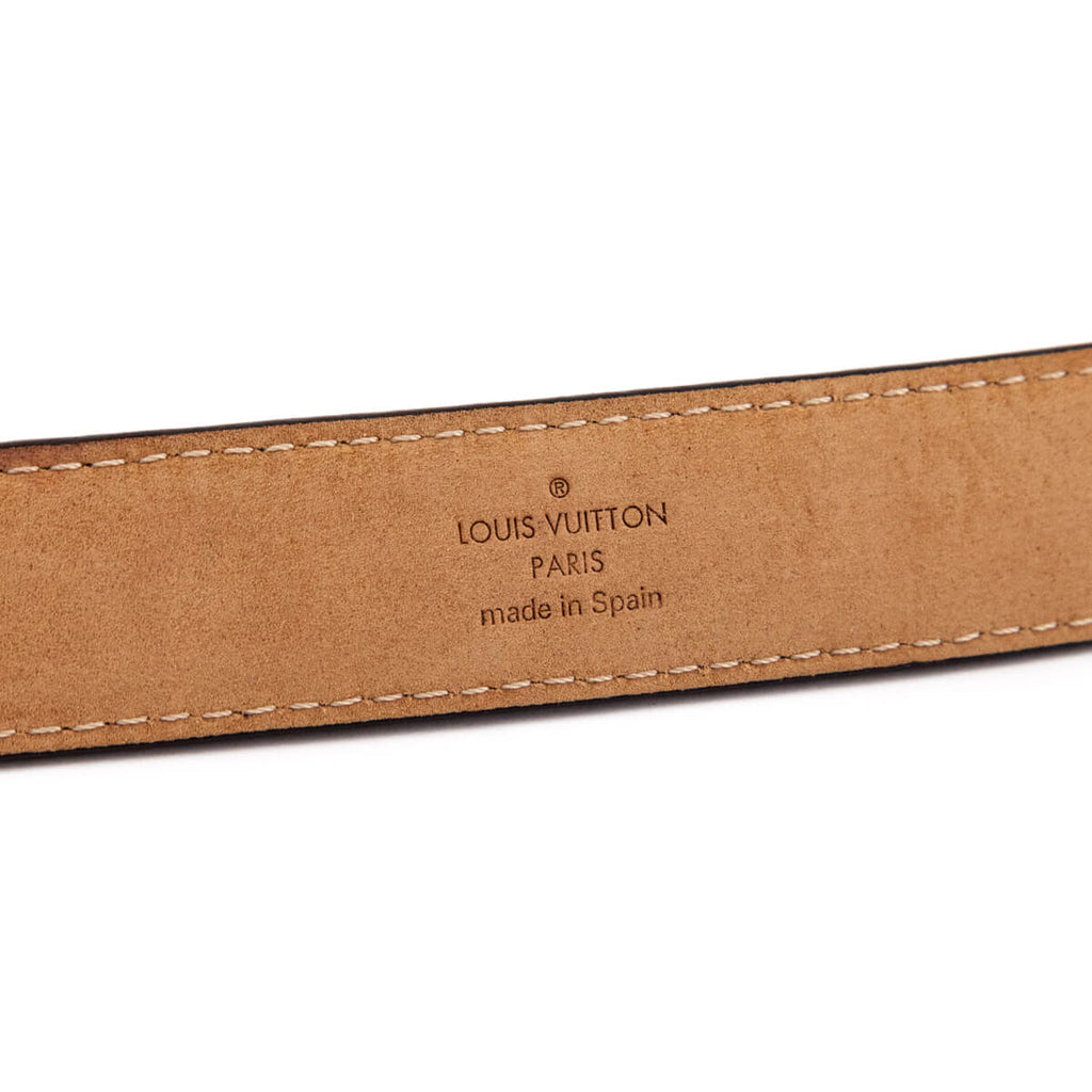 Louis Vuitton Mini Monogram LV Initiales 25mm Belt Size L