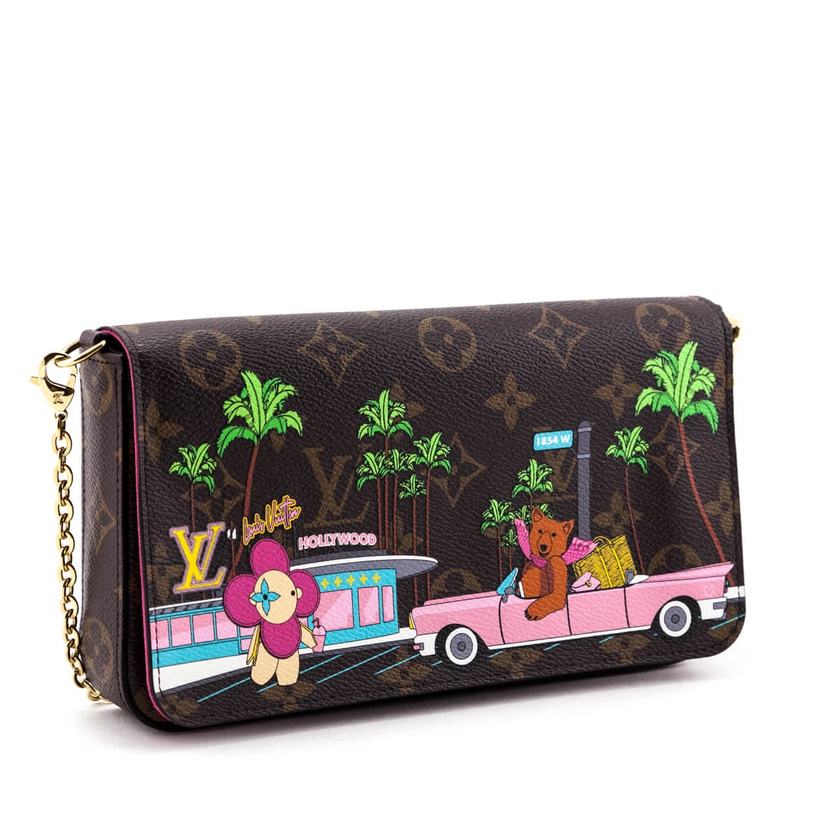 Louis Vuitton Monogram 2021 Christmas Animation Vivienne Hollywood Pochette Felicie