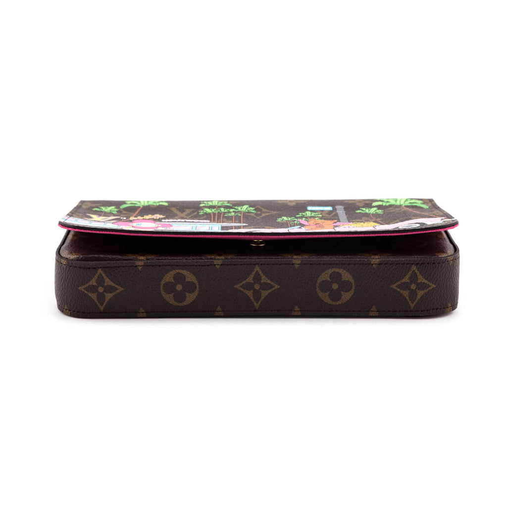 Louis Vuitton Monogram 2021 Christmas Animation Vivienne Hollywood Pochette Felicie