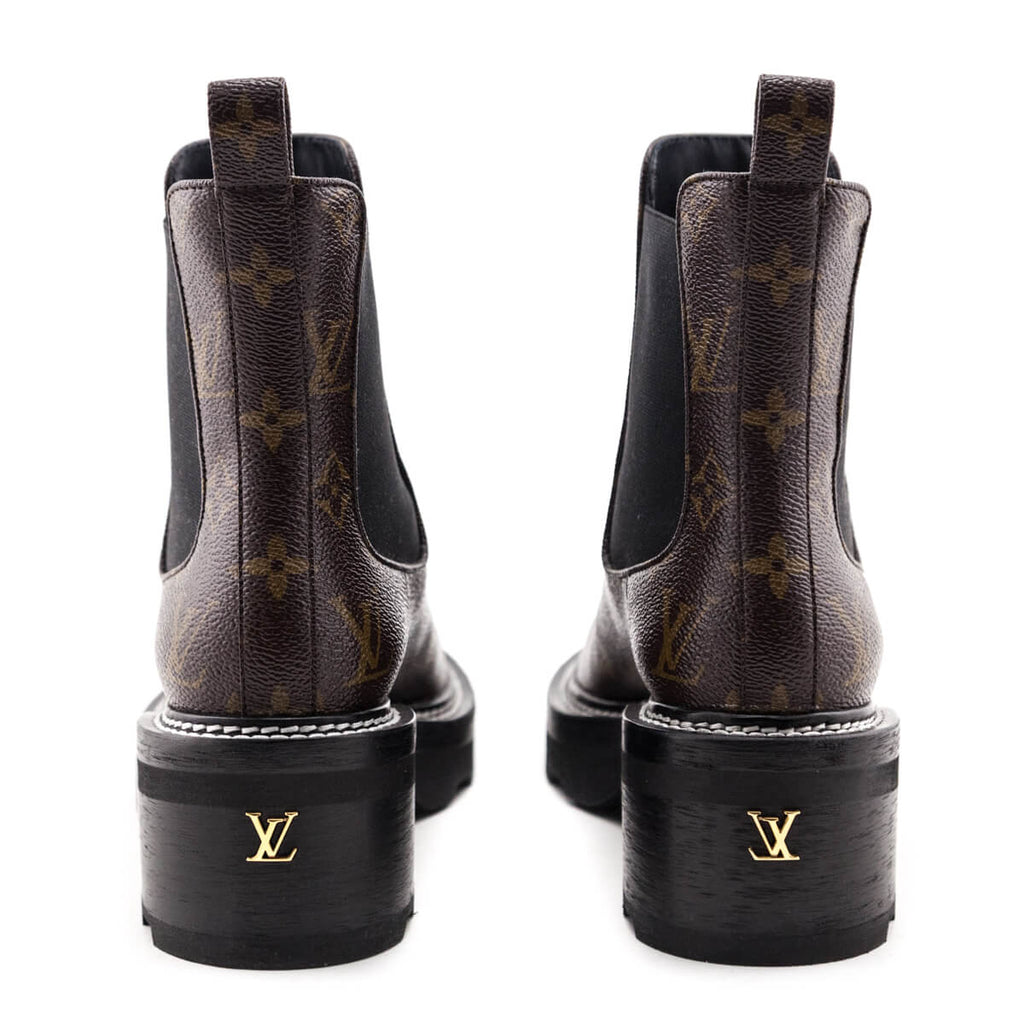 Louis Vuitton Monogram Beaubourg Ankle Boots Size US 8 | EU 38