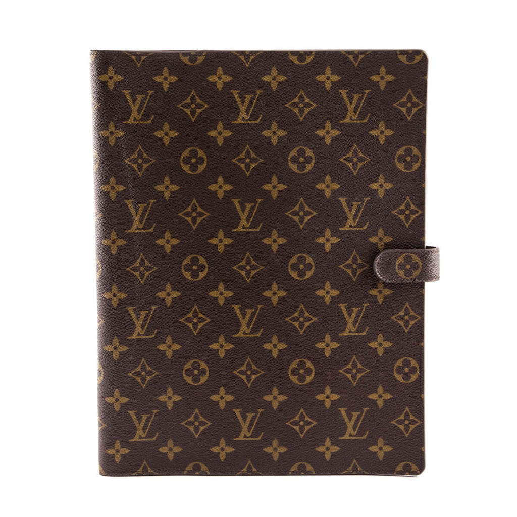 Louis Vuitton Monogram Bloc Agenda A4 Cover