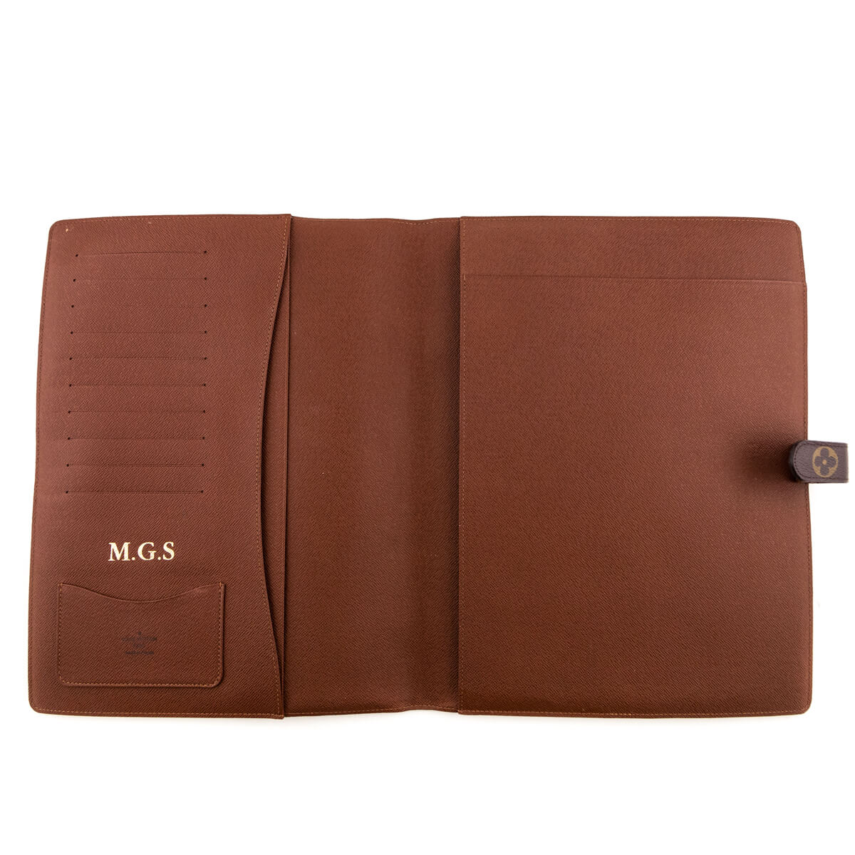 Louis Vuitton Monogram Bloc Agenda A4 Cover