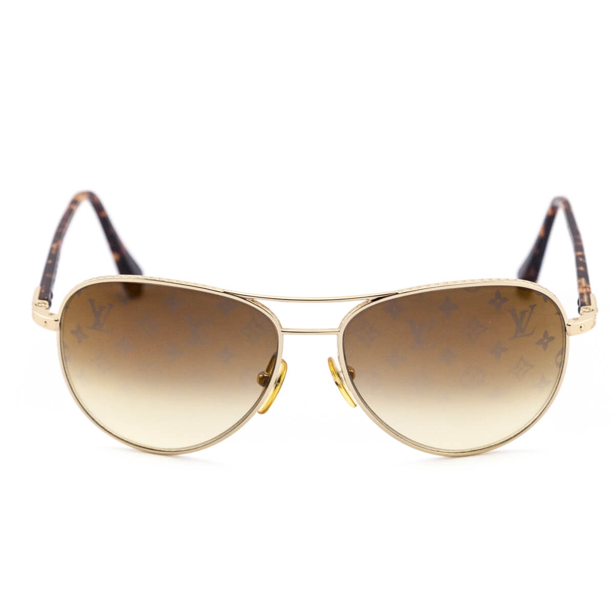 Louis Vuitton Monogram Conspiration Pilote Sunglasses