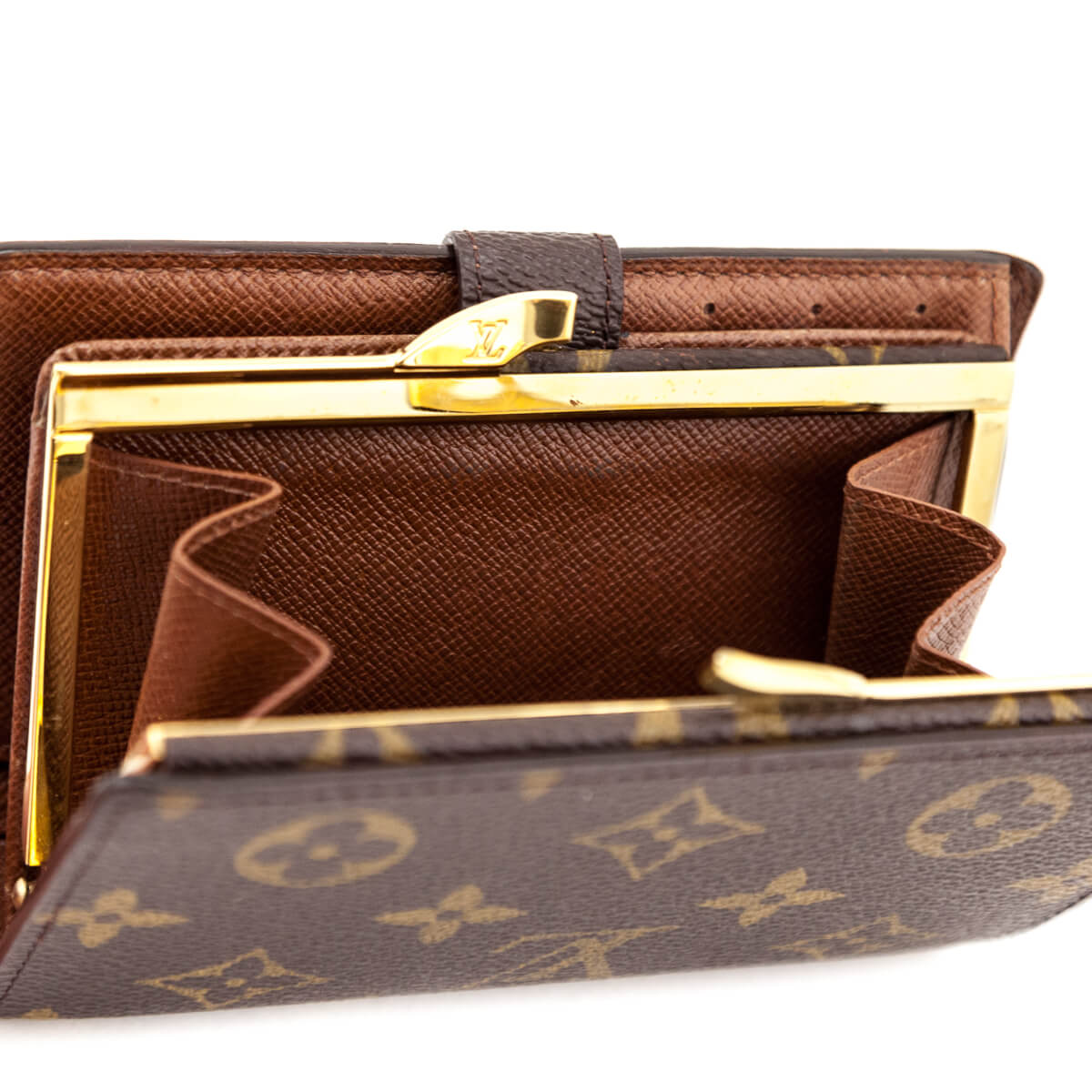 Louis Vuitton Vintage Monogram French Purse Wallet