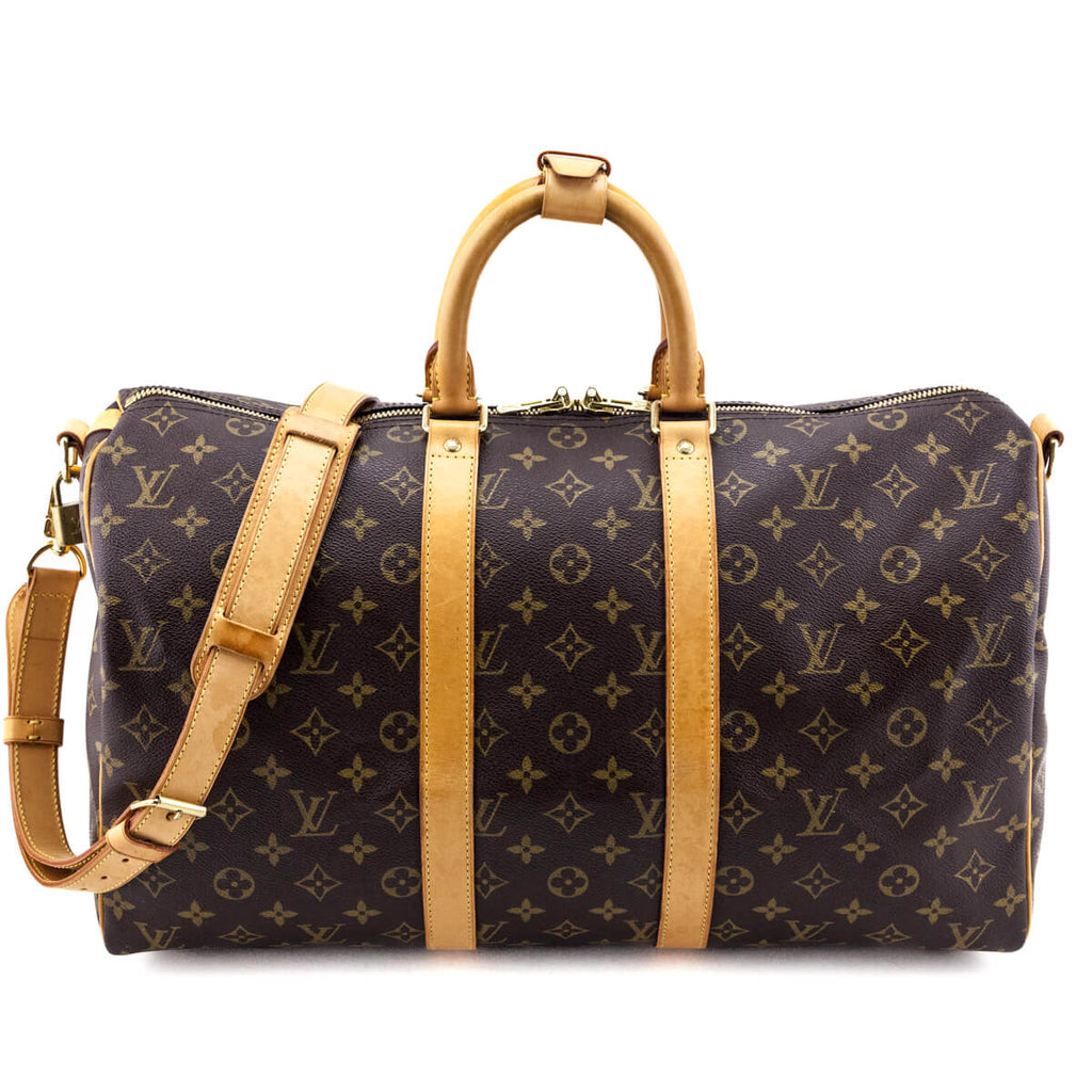 Louis Vuitton Monogram Keepall Bandouliere 45