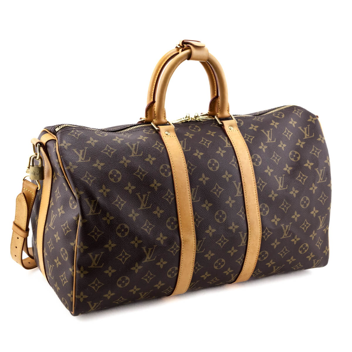 Louis Vuitton Monogram Keepall Bandouliere 45