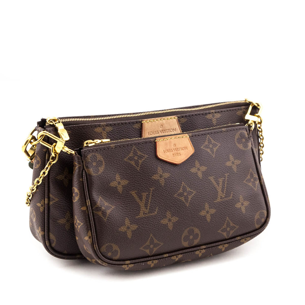 Louis Vuitton Monogram Khaki Multi Pochette Accessoires