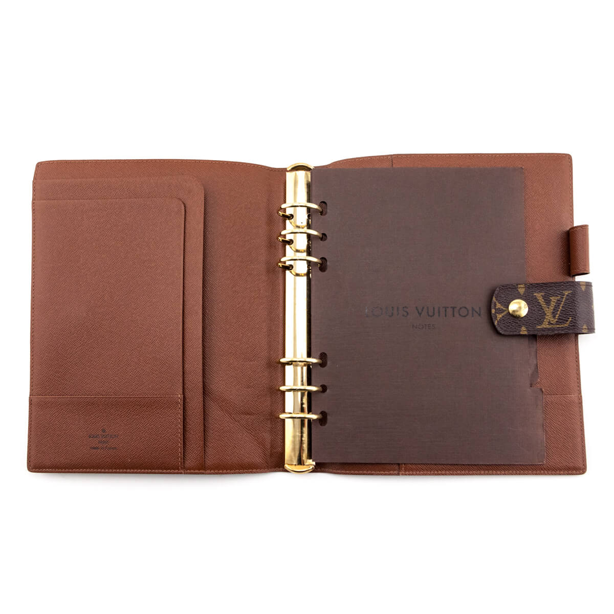 Louis Vuitton Monogram Large Ring Agenda Cover