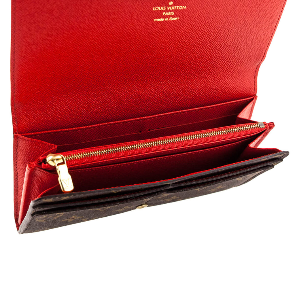 Louis Vuitton Monogram Limited Edition Polar Bear Sarah Wallet