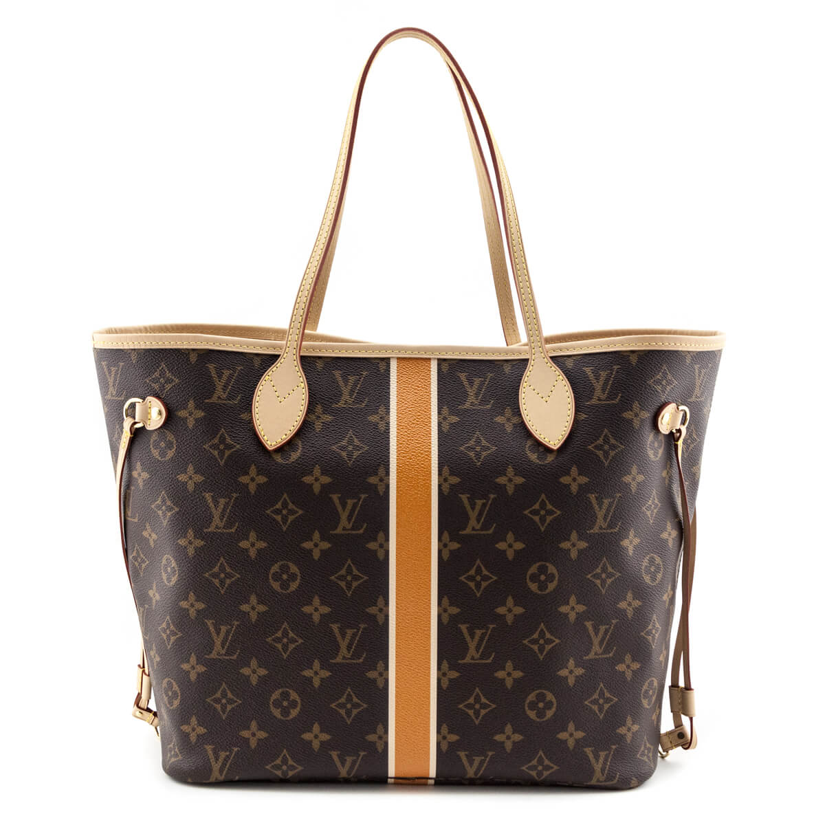 Louis Vuitton Monogram Moutarde & Ivoire My LV Heritage Neverfull MM W/ Pouch