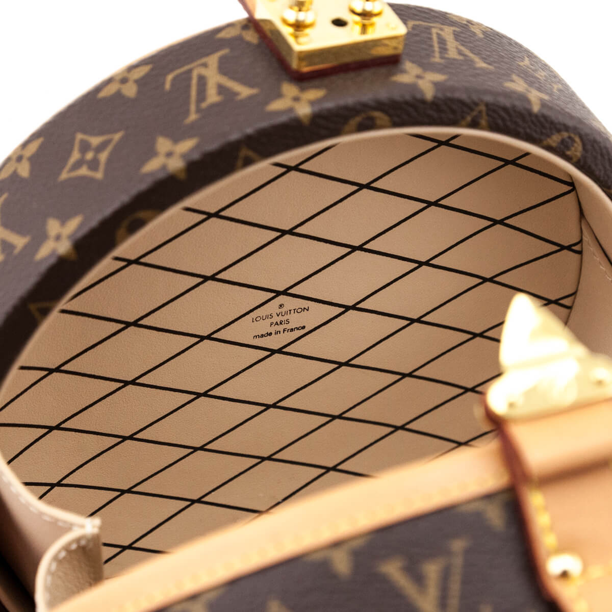 Louis Vuitton Monogram Petite Boite Chapeau Bag