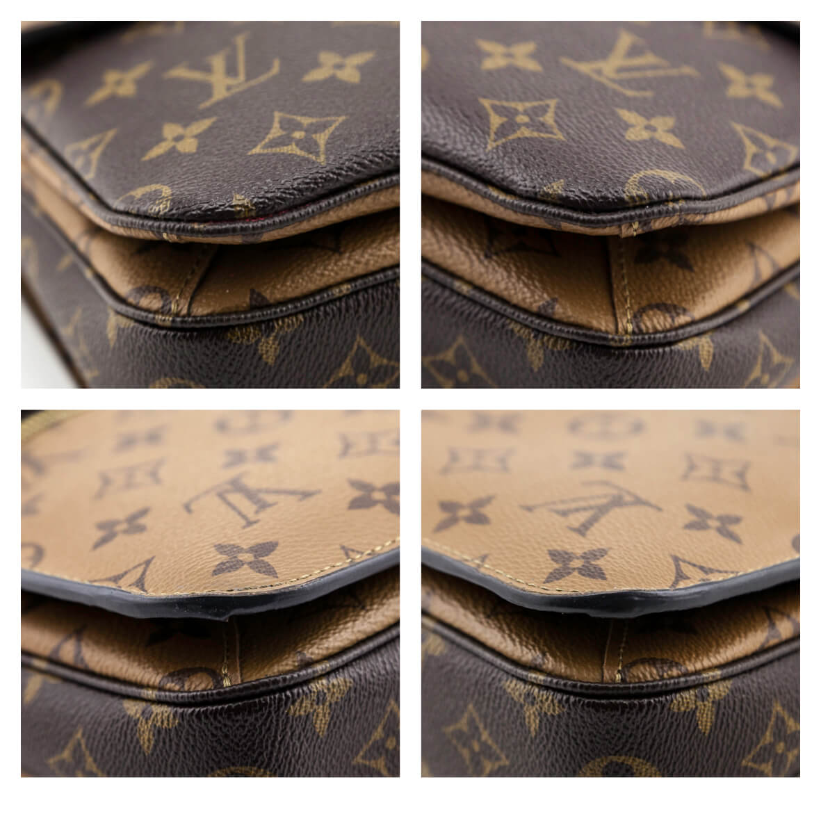 Louis Vuitton Monogram Reverse Pochette Metis