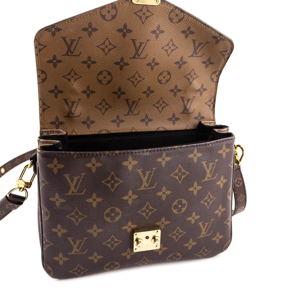 Louis Vuitton Monogram Reverse Pochette Metis