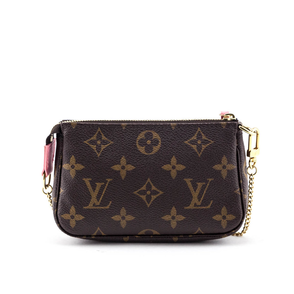 Louis Vuitton Monogram Rose Illustre Mini Pochette Accessories