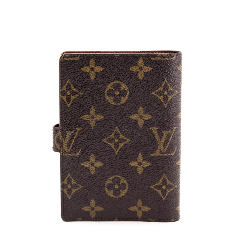 Louis Vuitton Monogram Small Ring Agenda Cover