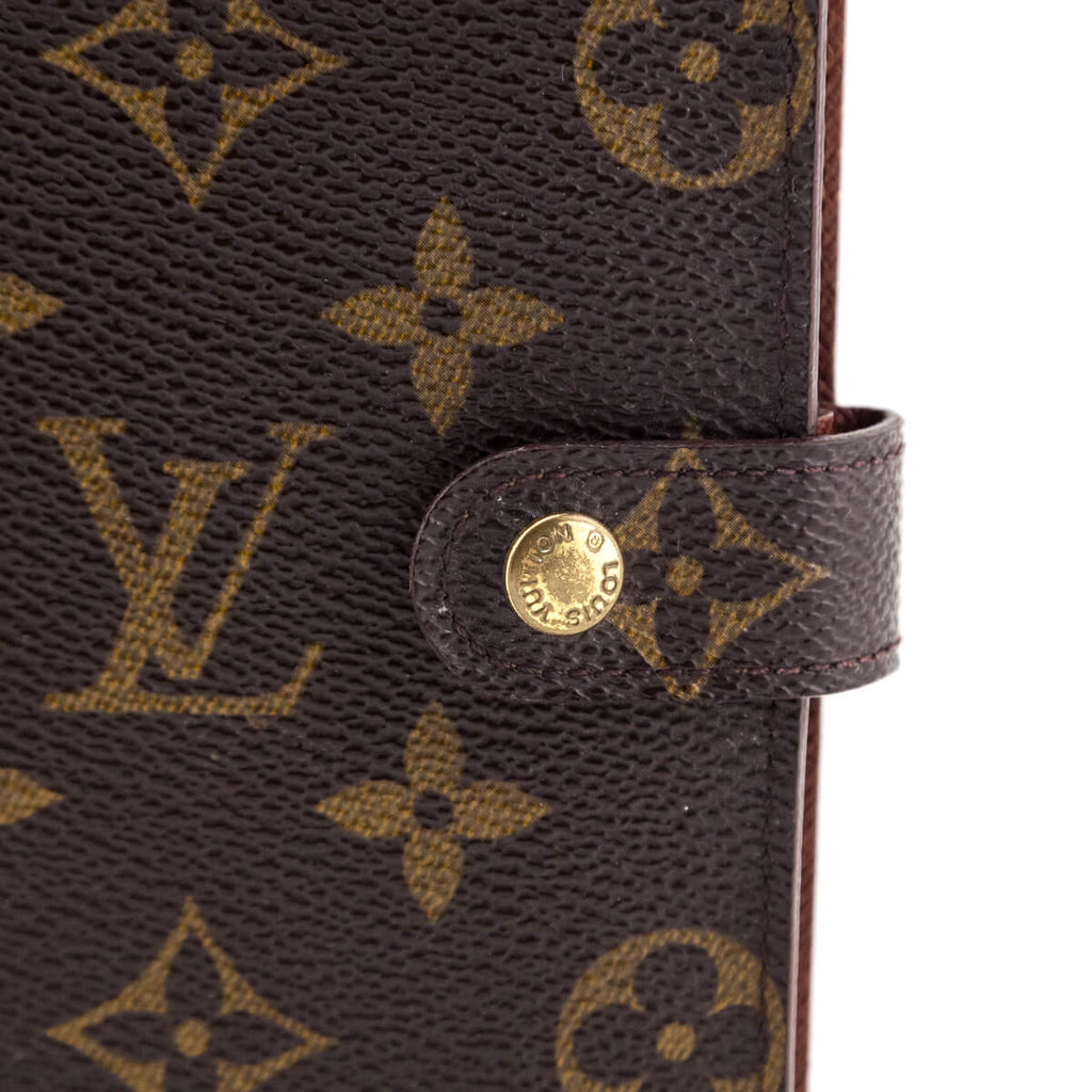 Louis Vuitton Monogram Small Ring Agenda Cover