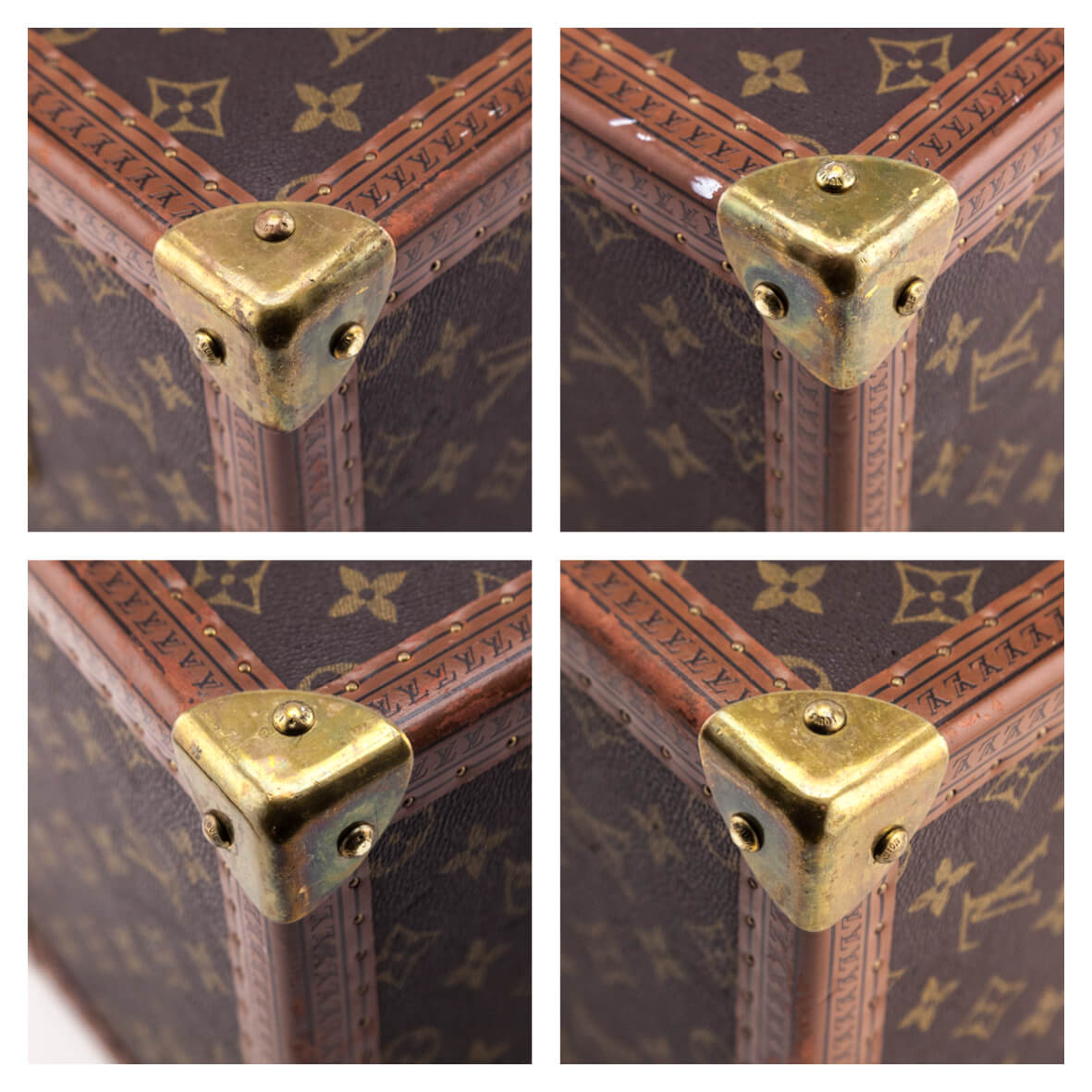 Louis Vuitton Monogram Vintage Boite Flacons Beauty Train Trunk Case