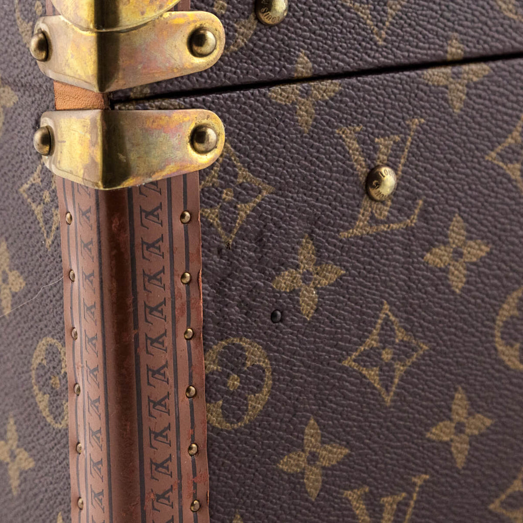 Louis Vuitton Monogram Vintage Boite Flacons Beauty Train Trunk Case