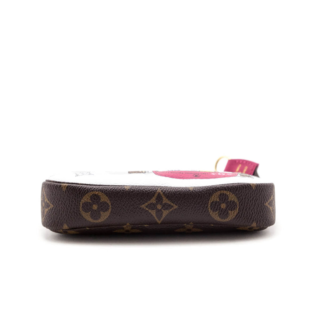 Louis Vuitton Monogram Vivienne Courchevelle Xmas Mini Pochette Accessoires
