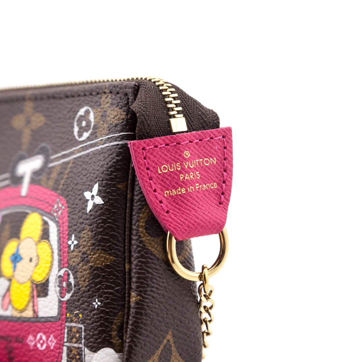 Louis Vuitton Monogram Vivienne Courchevelle Xmas Mini Pochette Accessoires