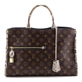Louis Vuitton Monogram & Python Popincourt MM