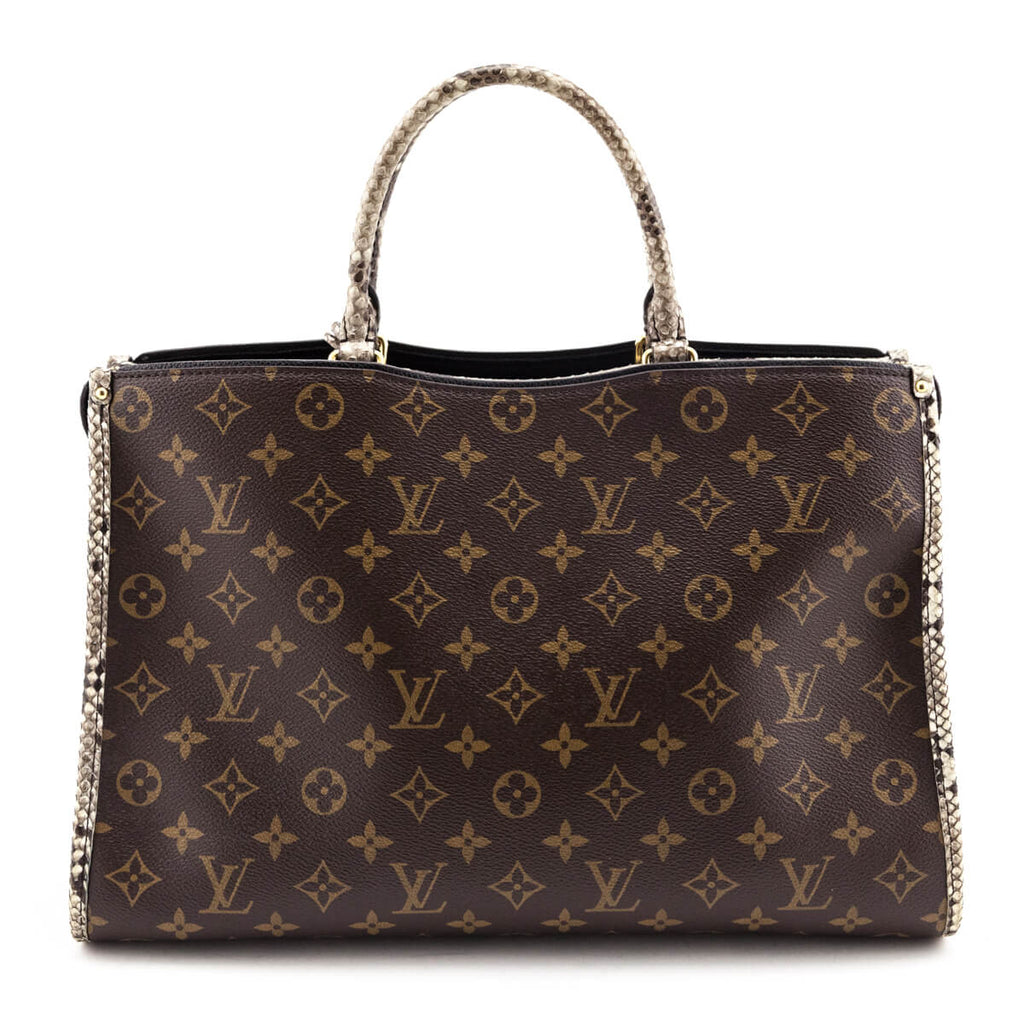 Louis Vuitton Monogram & Python Popincourt MM