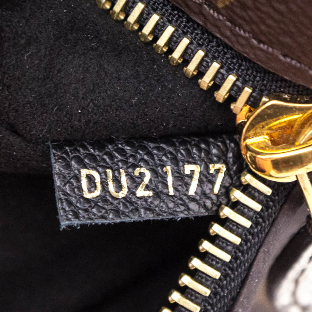 Louis Vuitton Monogram & Python Popincourt MM