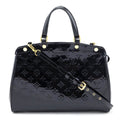 Louis Vuitton Noir Magnetique Monogram Vernis Brea MM