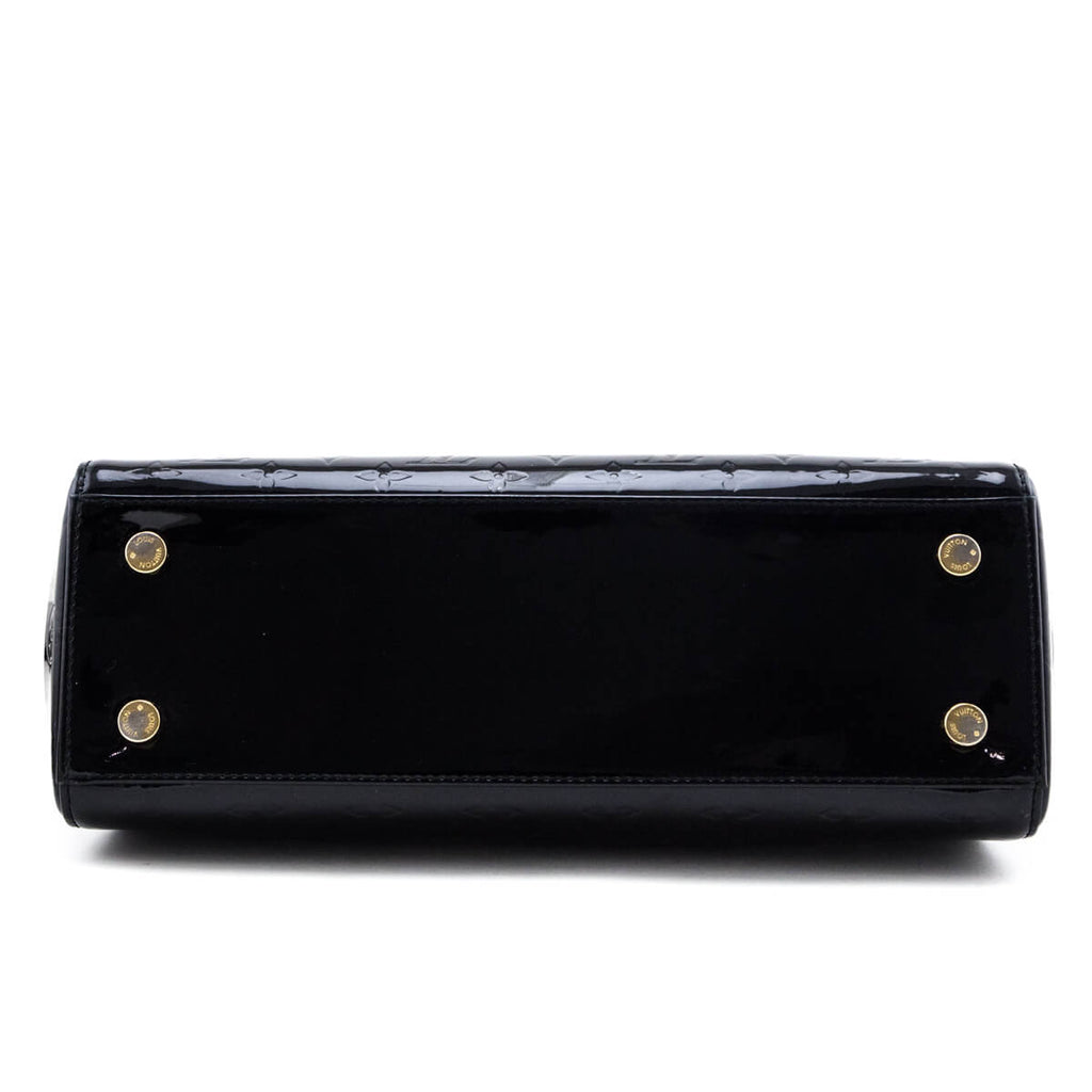 Louis Vuitton Noir Magnetique Monogram Vernis Brea MM