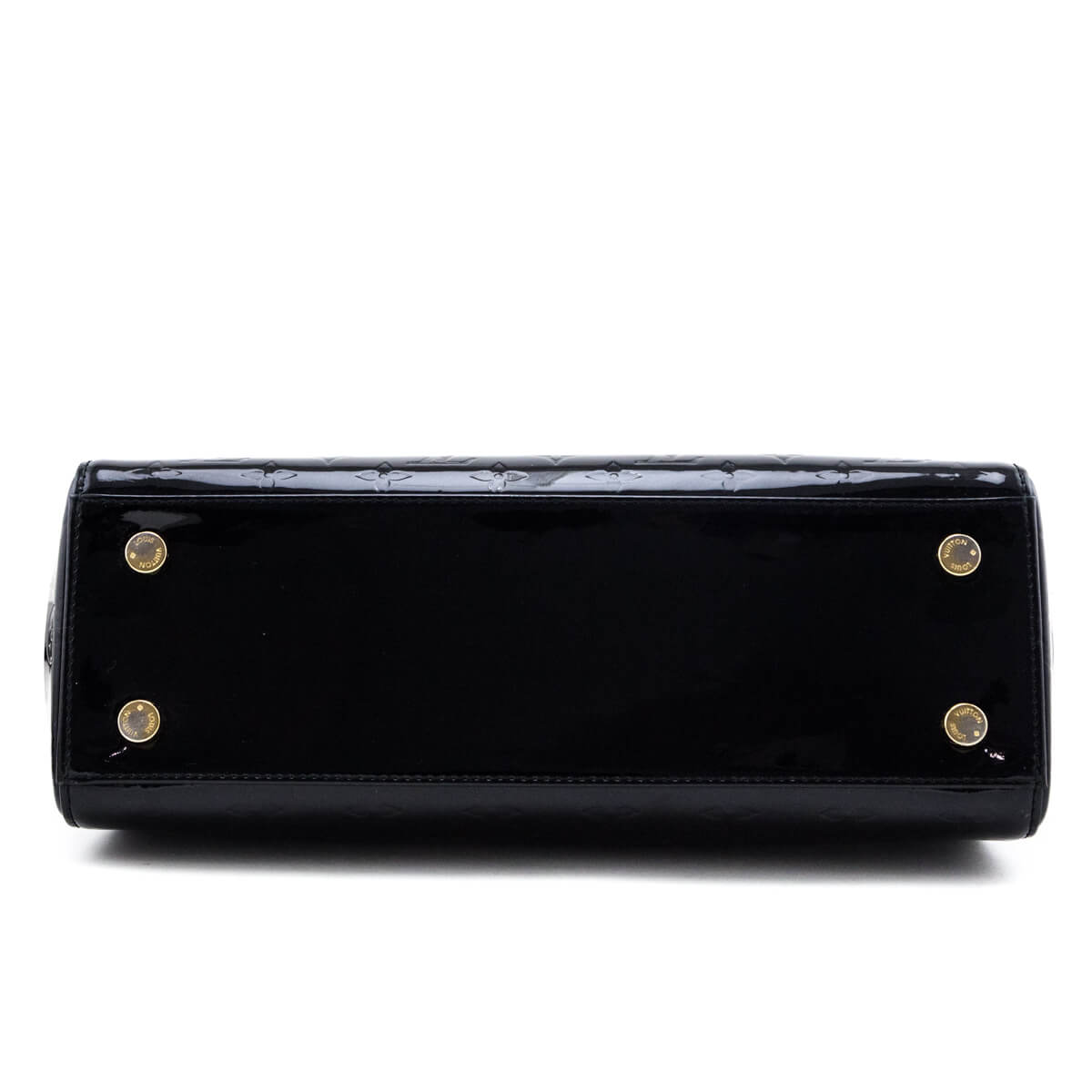 Louis Vuitton Noir Magnetique Monogram Vernis Brea MM