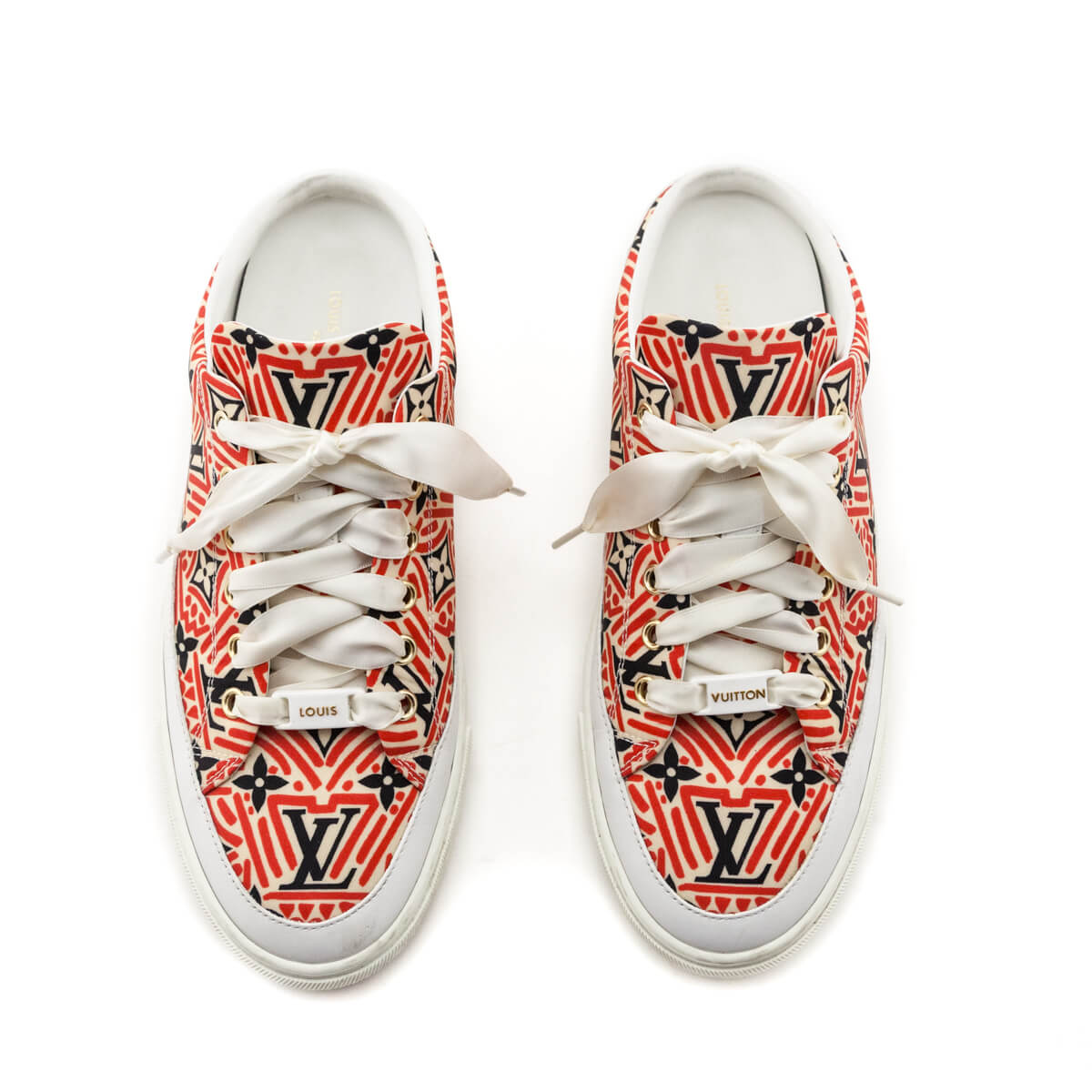 Louis Vuitton Nylon Monogram Crafty Open Back Sneakers Size US 10 | EU 40