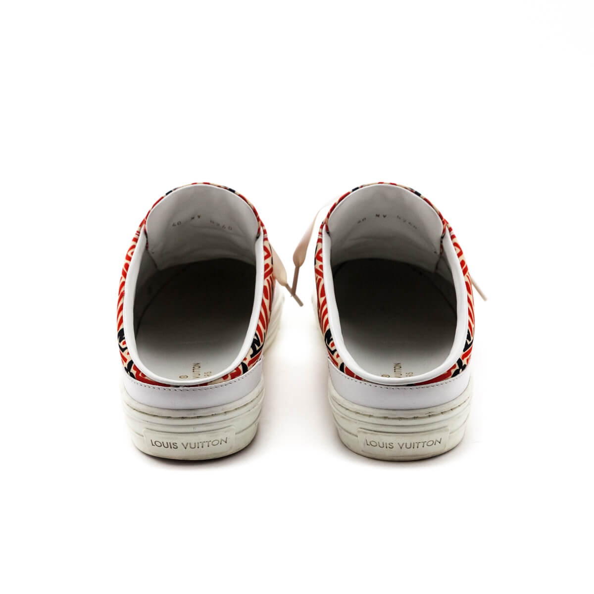 Louis Vuitton Nylon Monogram Crafty Open Back Sneakers Size US 10 | EU 40