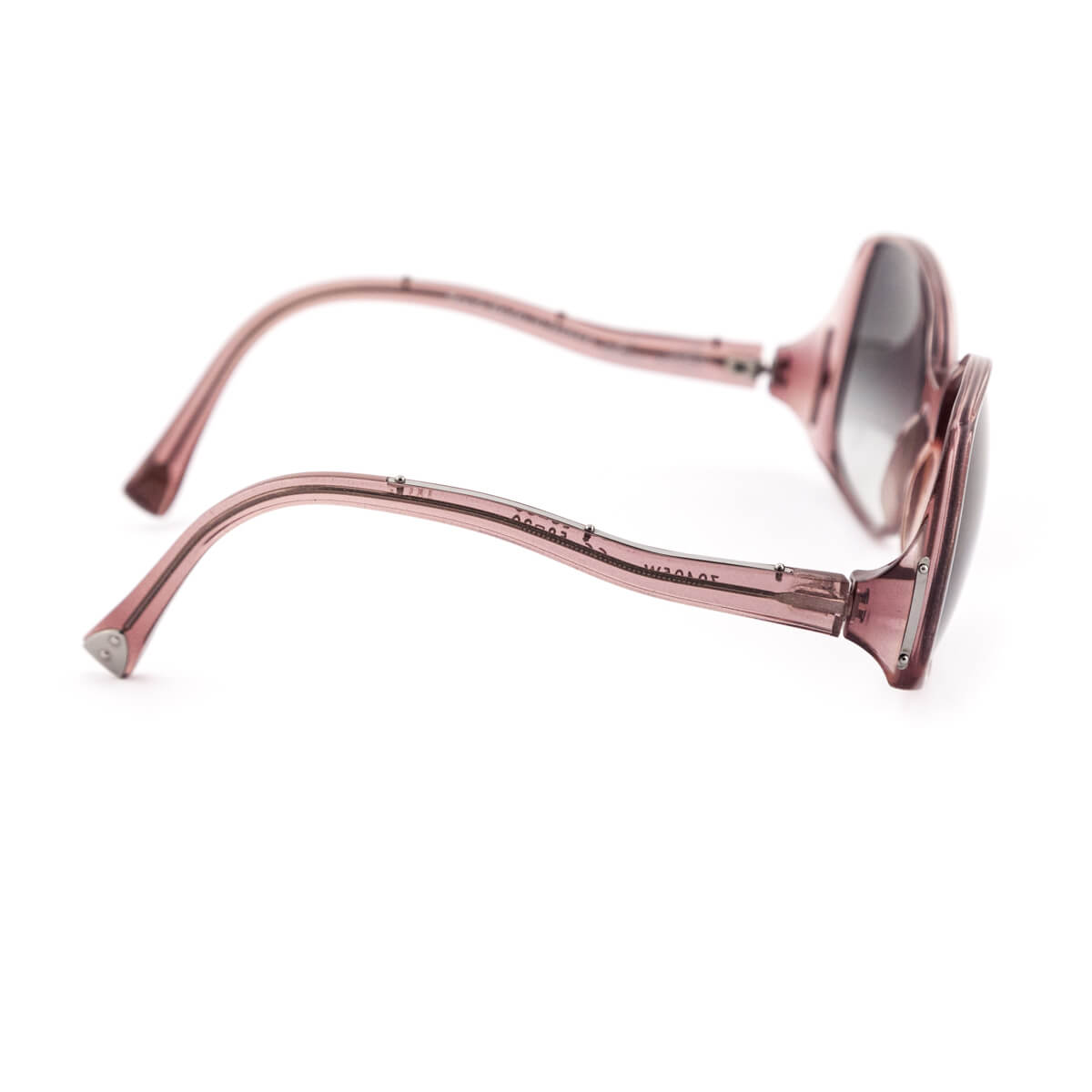 Louis Vuitton Pale Pink Glitter Acetate Gina Sunglasses