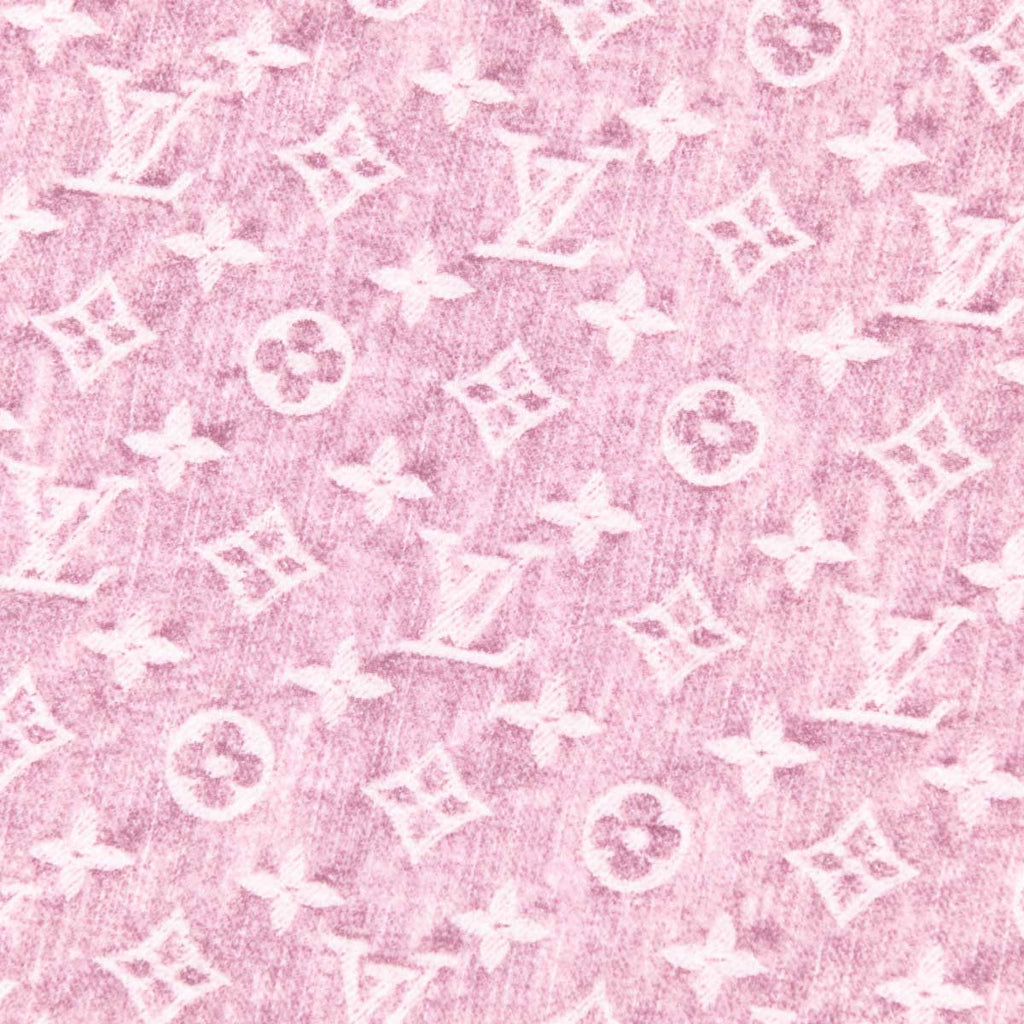 Louis Vuitton Pink Monogram Cotton Bandana