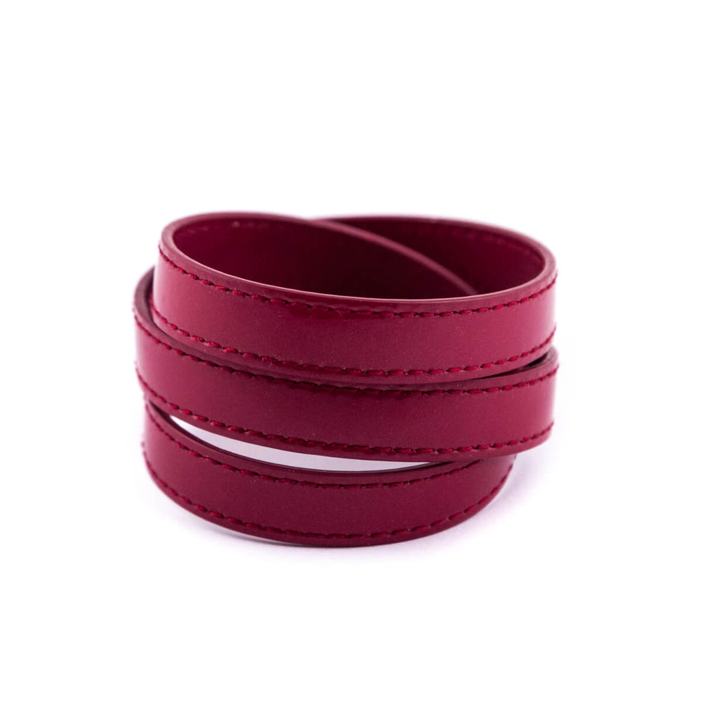 Louis Vuitton Pink Vernis Box It Triple Tour Bracelet