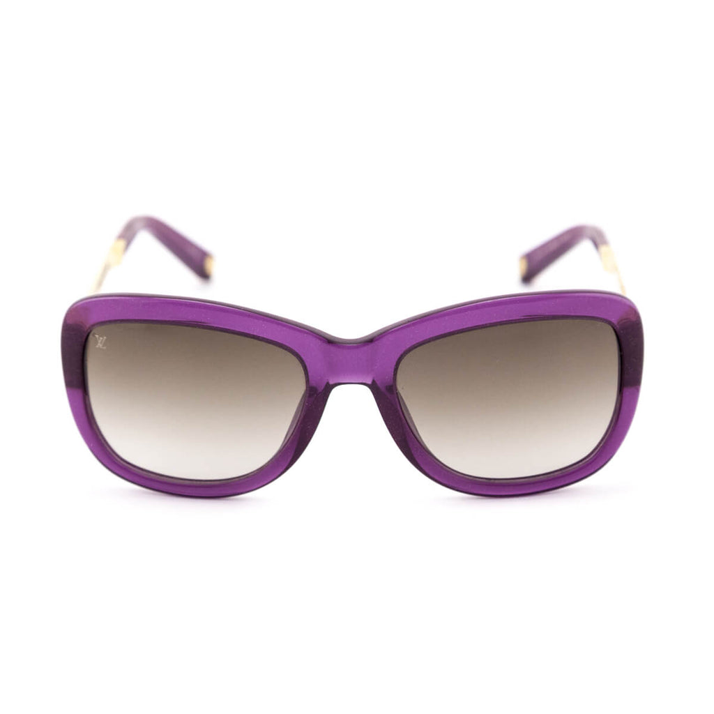Louis Vuitton Purple Petit Soupson Carre Sunglasses